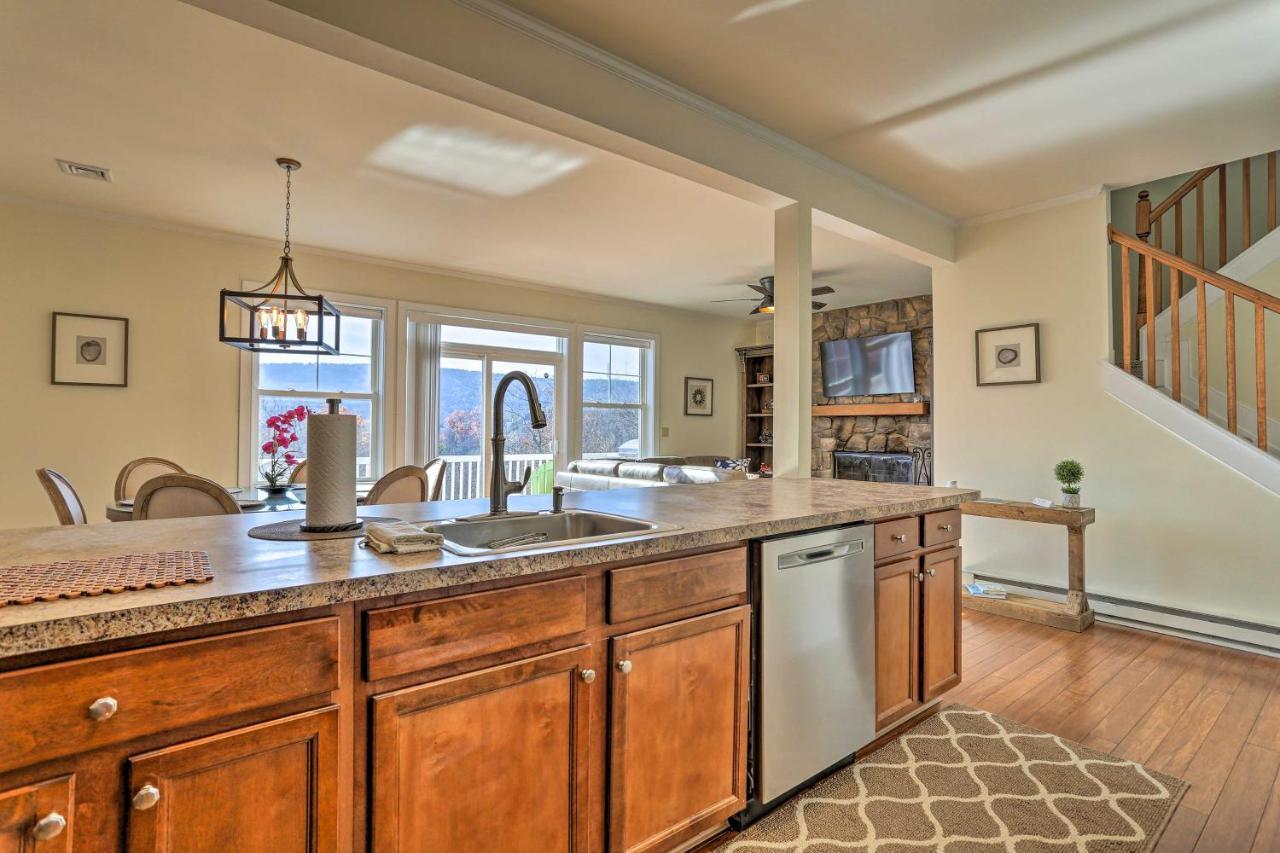 New ! Slopeside Townhome : Wfh, Ski, Dine & Hike Tannersville Ngoại thất bức ảnh
