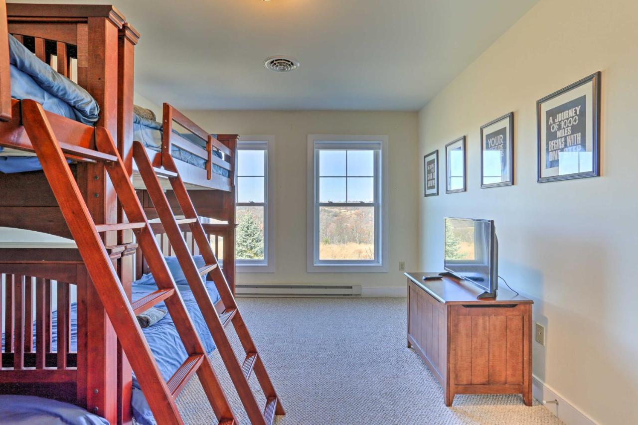 New ! Slopeside Townhome : Wfh, Ski, Dine & Hike Tannersville Ngoại thất bức ảnh